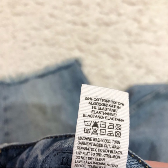 Lucky Brands Lucky Pins Bermuda Shorts‎ Frayed Hem 4/27 - Picture 6 of 9